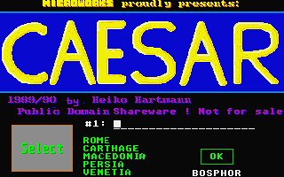 Caesar atari screenshot